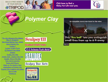 Tablet Screenshot of 2polymerclay.tripod.com