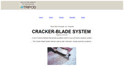 Desktop Screenshot of crackerblade.tripod.com