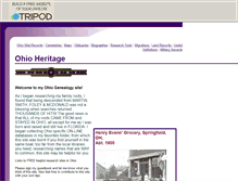 Tablet Screenshot of ohioheritage.tripod.com