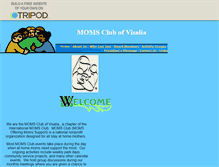 Tablet Screenshot of momsclubvisalia.tripod.com