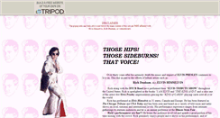 Desktop Screenshot of elvishimselvis.tripod.com