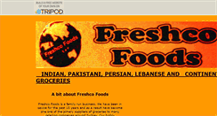Desktop Screenshot of freshcofoods.tripod.com