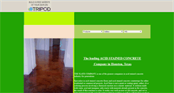 Desktop Screenshot of concretefloors.tripod.com