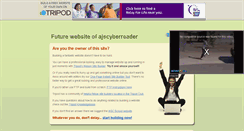 Desktop Screenshot of ajscyberreader.tripod.com