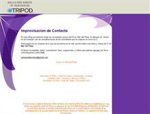 Tablet Screenshot of improvisaciondecontacto.tripod.com