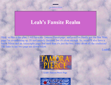 Tablet Screenshot of leah1987.tripod.com