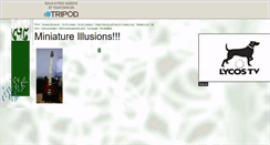 Desktop Screenshot of miniature-illusions.tripod.com