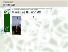 Tablet Screenshot of miniature-illusions.tripod.com