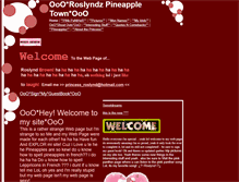 Tablet Screenshot of mypineappletown.tripod.com