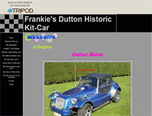 Tablet Screenshot of duttonhistoriccar.tripod.com