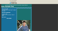Desktop Screenshot of kyle4fans.tripod.com