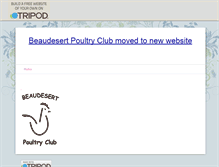 Tablet Screenshot of beaupoultry.tripod.com