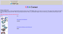 Desktop Screenshot of gbacorner.tripod.com