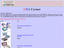 Tablet Screenshot of gbacorner.tripod.com
