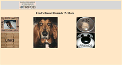 Desktop Screenshot of fredthehound.tripod.com