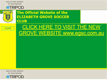Tablet Screenshot of elizgrovesoccerclub.tripod.com