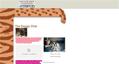 Desktop Screenshot of doggyclub.tripod.com
