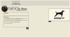 Desktop Screenshot of lotrwallpaperarchive.tripod.com