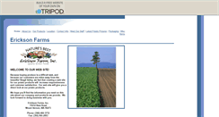 Desktop Screenshot of ericksonfarms.tripod.com