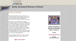 Desktop Screenshot of bettyrowlandschool.tripod.com