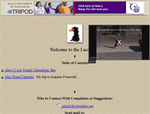 Tablet Screenshot of alexluck.tripod.com