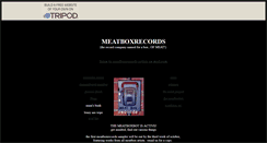 Desktop Screenshot of meatboxrecords.tripod.com