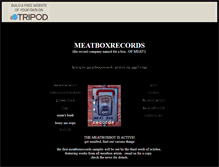 Tablet Screenshot of meatboxrecords.tripod.com