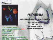 Tablet Screenshot of faithincure.tripod.com