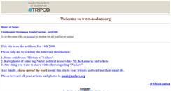 Desktop Screenshot of nadars.tripod.com