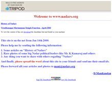 Tablet Screenshot of nadars.tripod.com