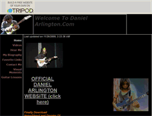 Tablet Screenshot of danielarlington.tripod.com