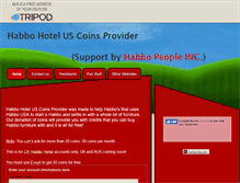 Tablet Screenshot of freehabbhotelcoins.tripod.com