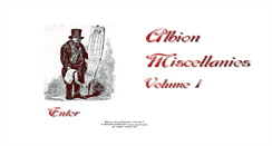 Desktop Screenshot of albionmiscellanies.tripod.com