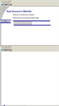 Mobile Screenshot of kylebrunson.tripod.com