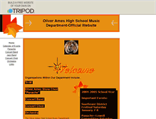 Tablet Screenshot of oamusicdepartment.tripod.com