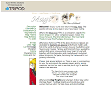 Tablet Screenshot of magikeep.tripod.com