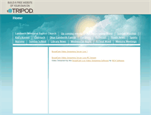 Tablet Screenshot of lamberthmbc.tripod.com