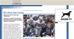 Desktop Screenshot of nfltapetrader.tripod.com