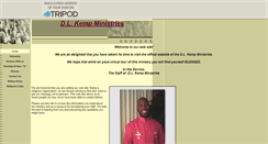 Desktop Screenshot of dlkempministries.tripod.com