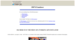 Desktop Screenshot of dfxemu.tripod.com