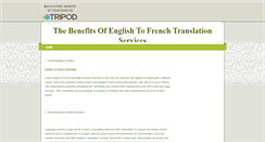 Desktop Screenshot of frenchtranslate.tripod.com