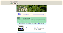 Desktop Screenshot of freshsong.tripod.com