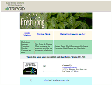 Tablet Screenshot of freshsong.tripod.com
