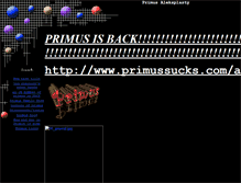 Tablet Screenshot of primus47.tripod.com