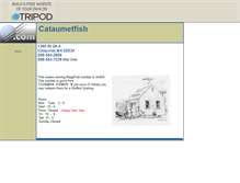 Tablet Screenshot of cataumetfish.tripod.com