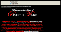 Desktop Screenshot of distinct-models.tripod.com