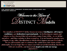 Tablet Screenshot of distinct-models.tripod.com