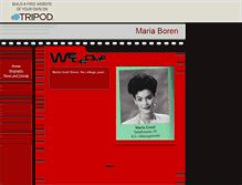 Tablet Screenshot of mariaboren.tripod.com