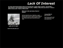 Tablet Screenshot of lackofinterest.tripod.com