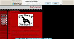 Desktop Screenshot of kingskennel.tripod.com